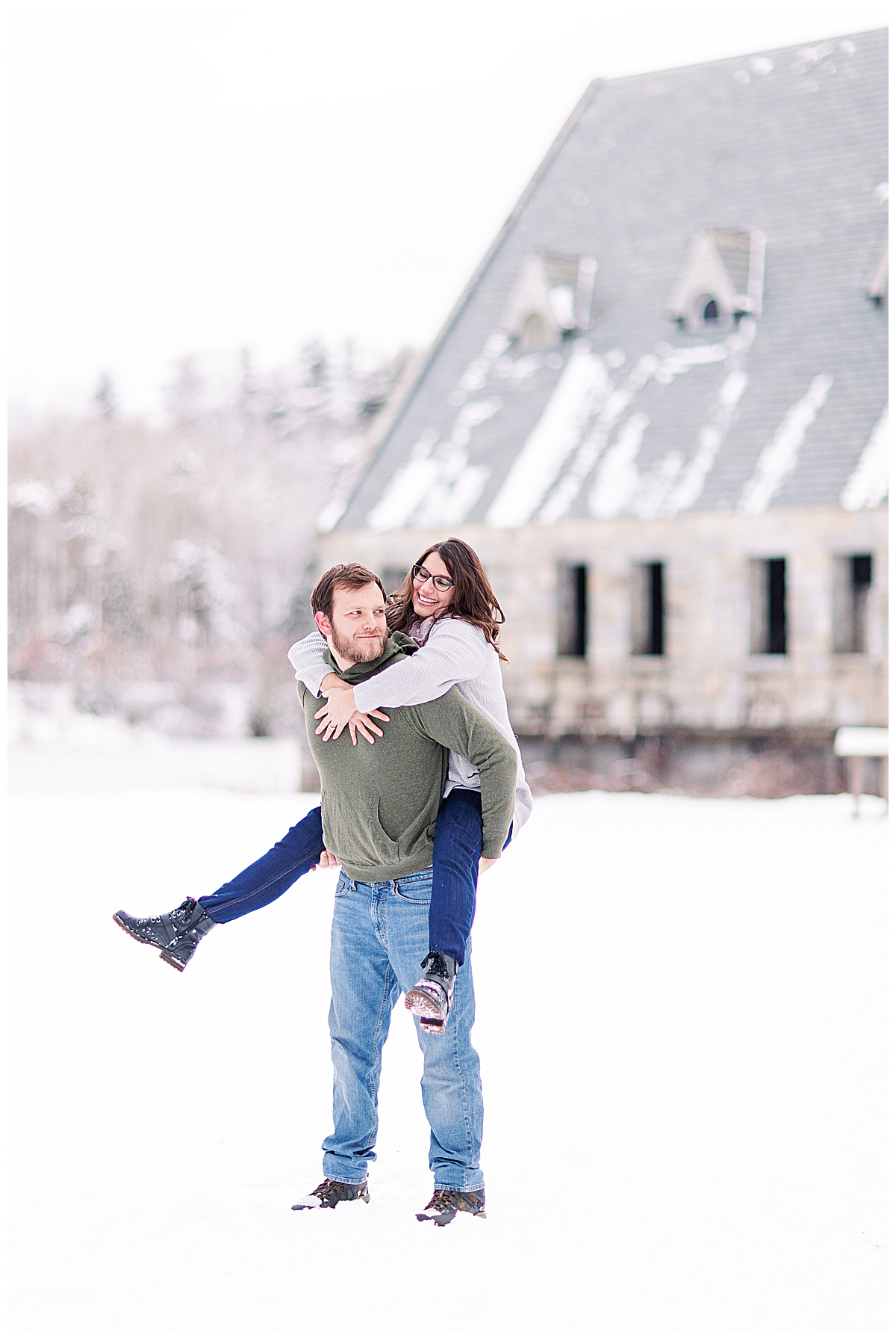 Old Stone Church Engagement Session