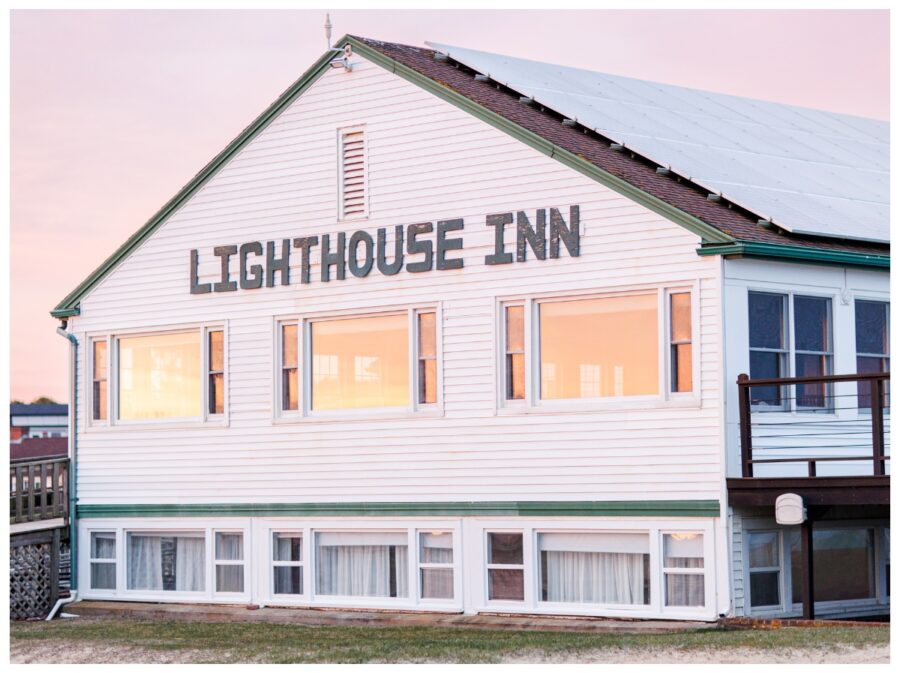 Lighthouse Inn Sunset