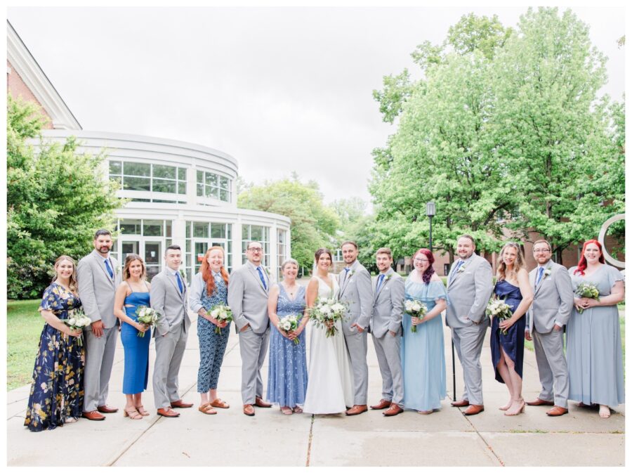 Wedding party at Keene State College
