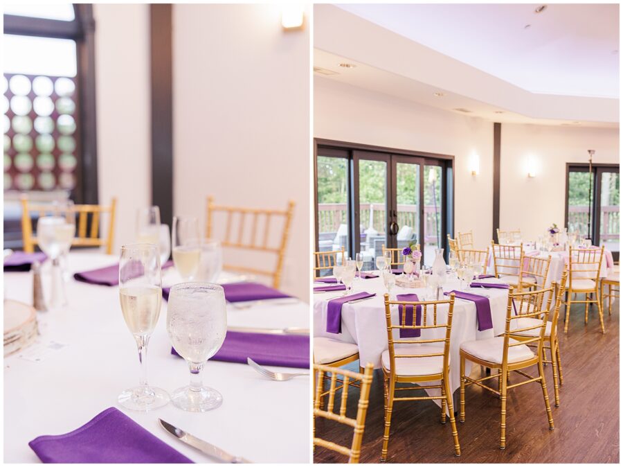 reception tables new hampshire wedding venues