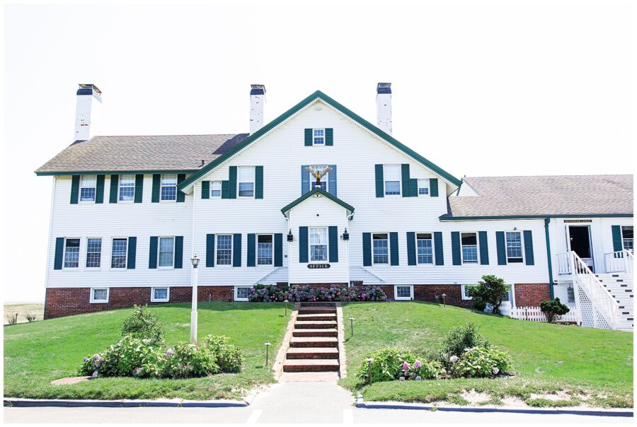 A classic backdrop for a coastal celebration, captured by a Cape Cod wedding photographer.